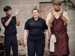 Im Kloster ist der Teufel los